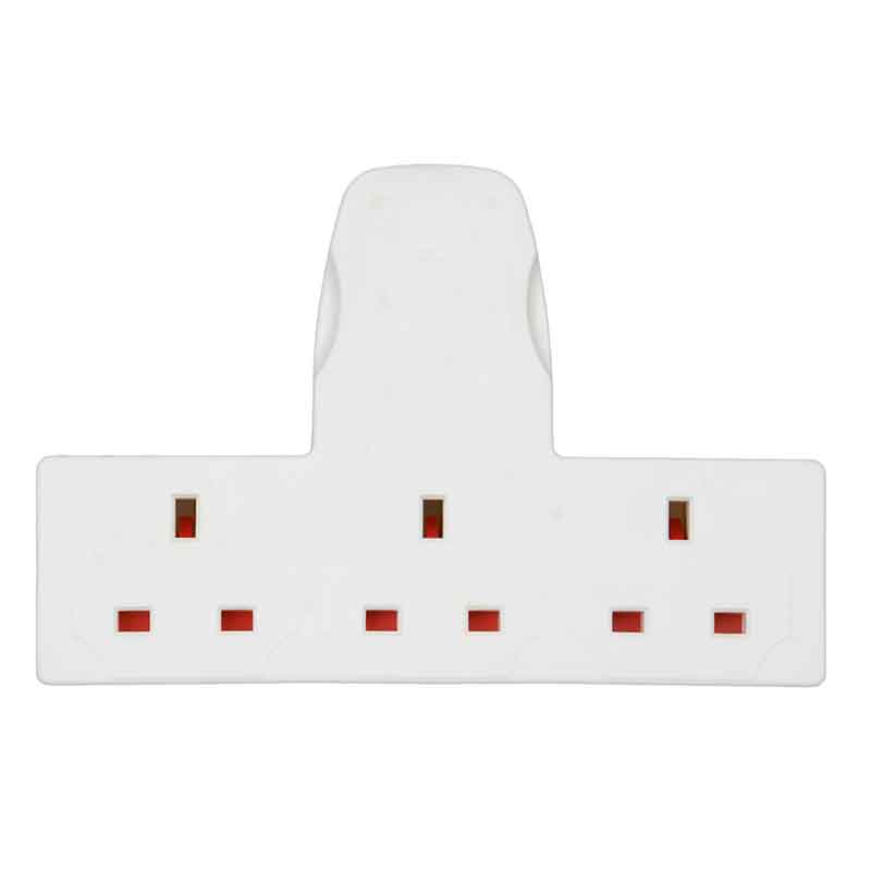 Premier 3 Way Socket Extension image 0