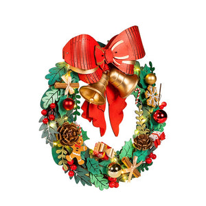 Rolife Christmas Wreath 3D Puzzle Creation Set image 1