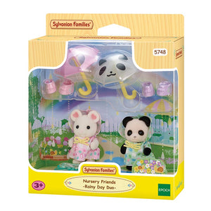 Sylvanian Families 'Nursery Friends - Rainy Day Duo' image 4
