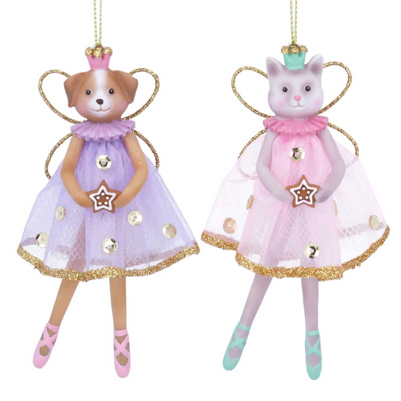 Gisela Graham Resin Ballerina - Dog OR Cat (Assorted Designs) image 0