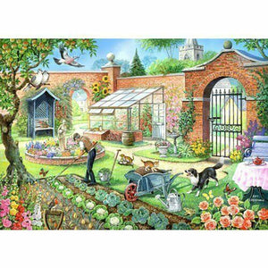 House of Puzzles Kitchen Garden 1000 Piece Jigsaw Puzzle image 0