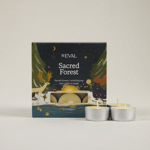 St Eval Sacred Forest Tealights (Pack of 9) image 0