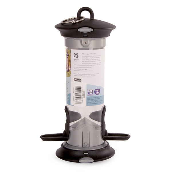 National Trust Apollo Easy Clean 2 Port Bird Seed Feeder image 2