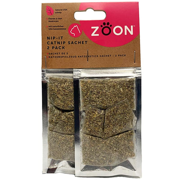 Zoon Nip-it Catnip Sachet 2 Pack image 0