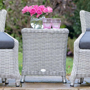 Bramblecrest Monterey 2 Seat Recliner Set in Dove Grey Rattan image 2