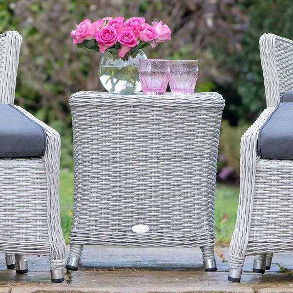 Bramblecrest Monterey 2 Seat Recliner Set in Dove Grey Rattan image 2