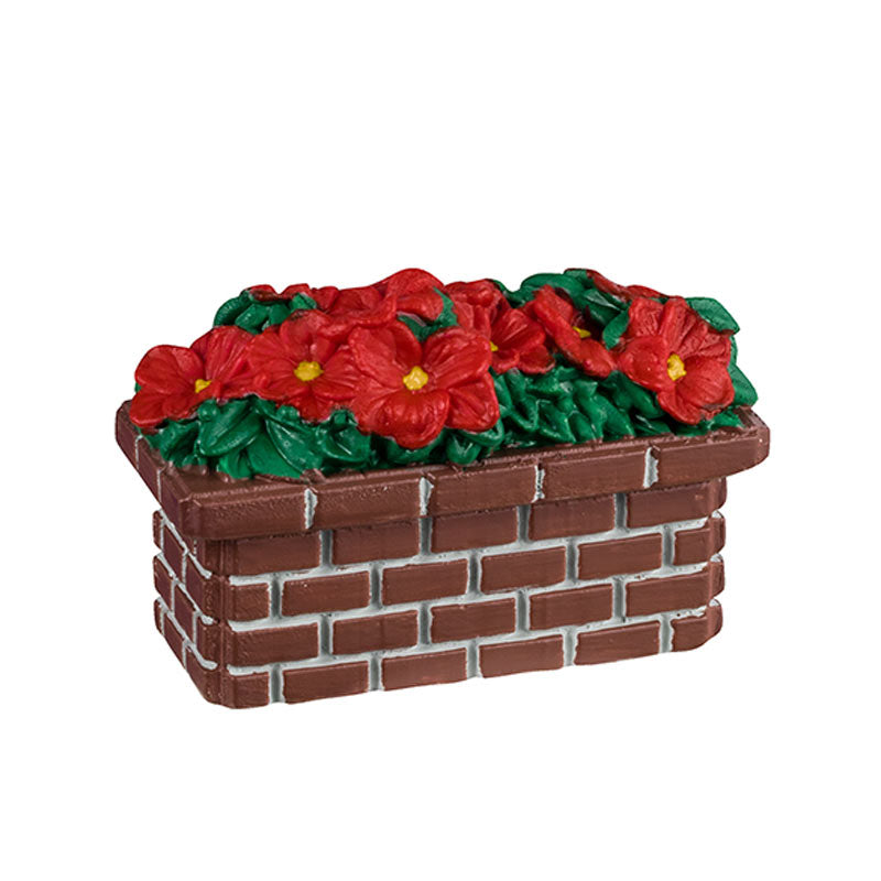 Lemax Poinsettia Planter image 0