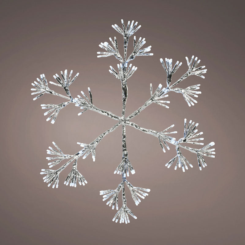 Lumineo LED Flashing Snowflake - Cool White image 0