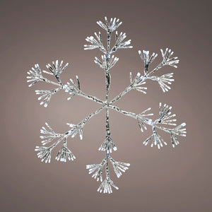 Lumineo LED Flashing Snowflake - Cool White image 0