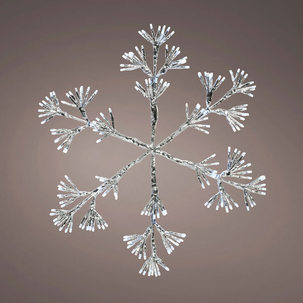 Lumineo LED Flashing Snowflake - Cool White image 0