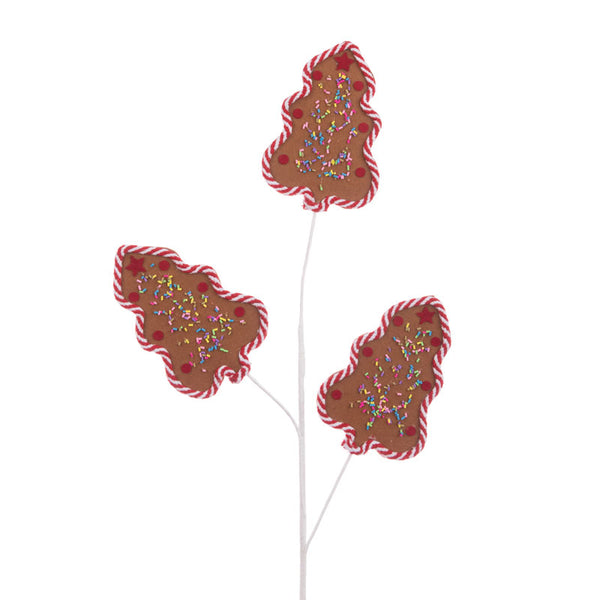 Floralsilk Gingerbread Tree Spray image 0