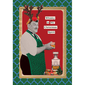 Woodmansterne Christmas Spirit Christmas Card image 0