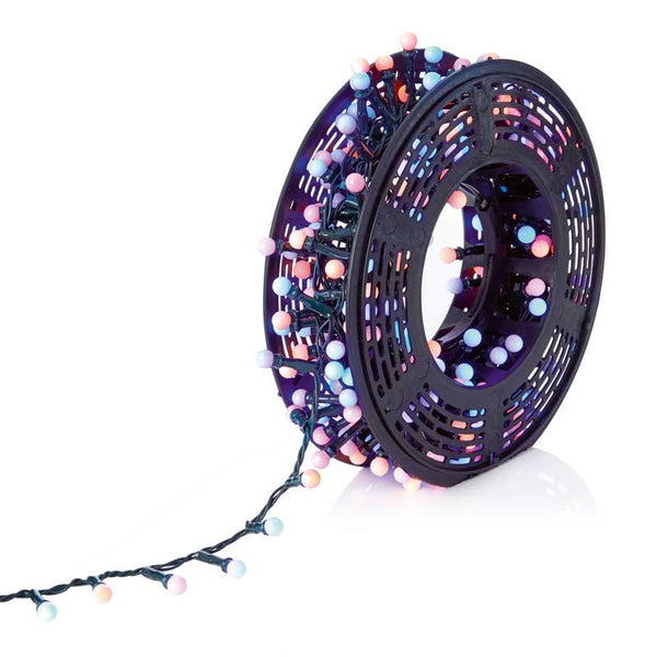 Premier 150 Multi-Action LED Frosted Berry Lights with Timer - Rainbow image 1