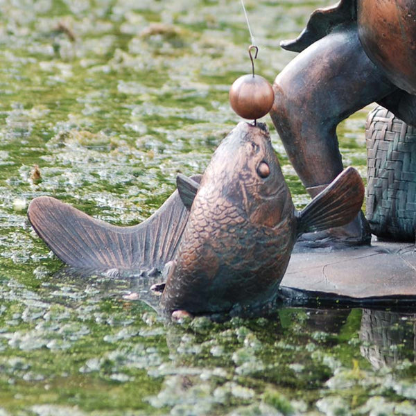 Home & Garden UK Jeremy Fisher Garden Statue image 2