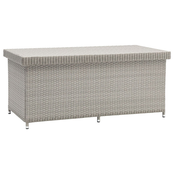 Bramblecrest Wentworth Cushion Storage Box with Liner in Pewter Rattan - Large image 6