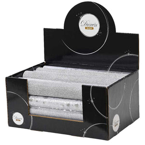 Decoris Silver Fabric Roll (Assorted Designs) image 1