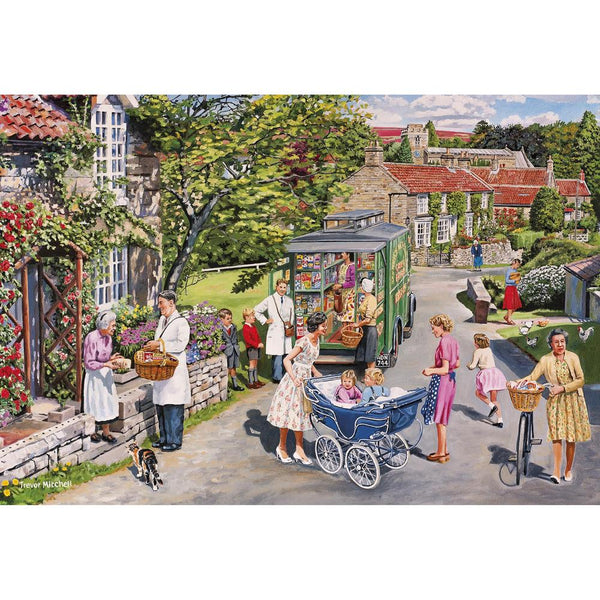 Gibsons Mitchell's Mobile Shop 4 x 500 Piece Jigsaw Puzzles image 3