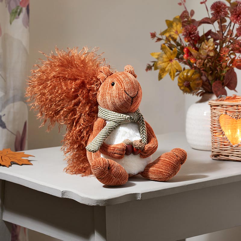 Cyril Squirrel Plush Autumnal Decoration image 0
