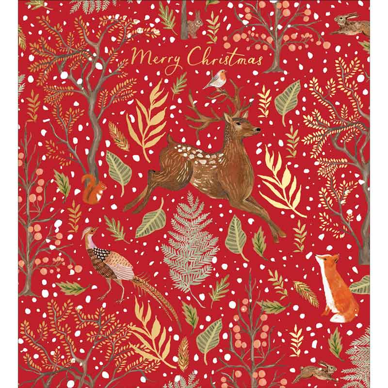 Woodmansterne Charity Christmas Cards - Woodland Wonder (Pack of 5) image 0