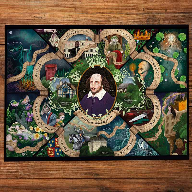 Gibsons Shakespeare 1000 Piece Puzzle image 0