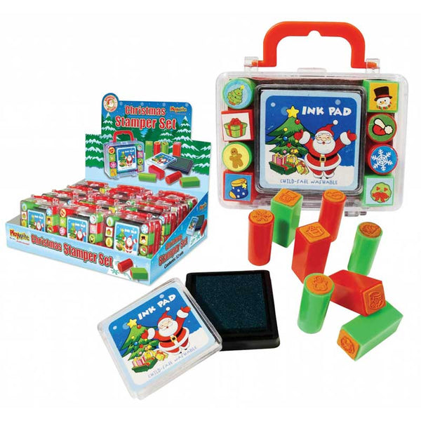 Playwrite Christmas Ink Pad Stamper Set image 2