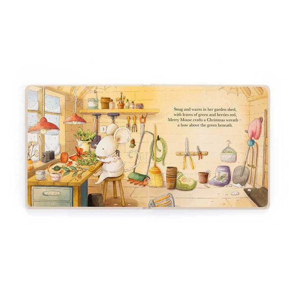 Jellycat Merry Mouse Book image 1