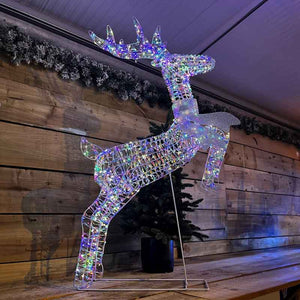 Festive Rainbow Twist Reindeer image 3