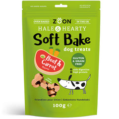 Zoon Hale & Hearty Soft Bake Beef & Carrot dog treats image 0
