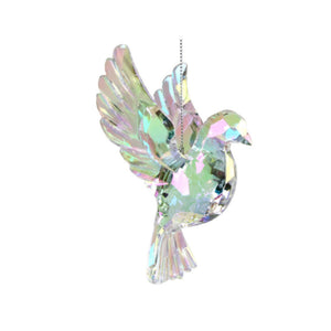 Gisela Graham Rainbow Iridescent Flying Dove image 0