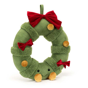 Jellycat Amuseables Decorated Christmas Wreath image 0