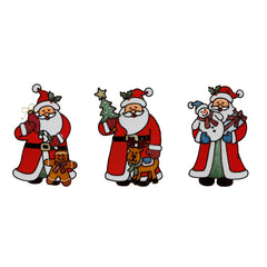 Premier Long Coat Santa Window Sticker (Assorted Designs) image 0