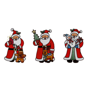 Premier Long Coat Santa Window Sticker (Assorted Designs) image 0