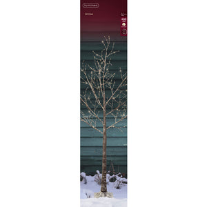 Lumineo Lit Tree with Brown Trunk image 7