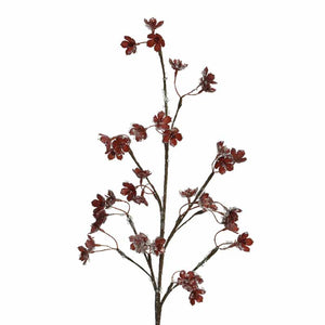 Everlands Oxblood Blossom Spray (64cm) image 0