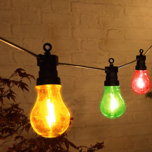 NOMA 10 Multi Coloured Connectable Festoon Lights image 1