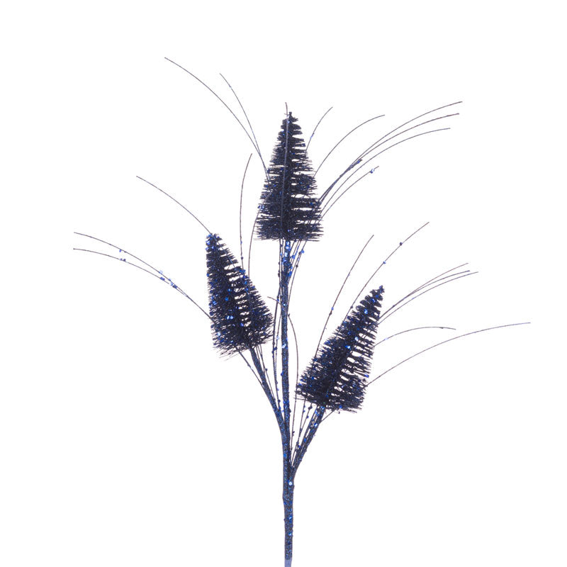 Floralsilk Glitter Bristle Tree Spray image 0
