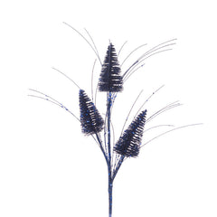 Floralsilk Glitter Bristle Tree Spray image 0