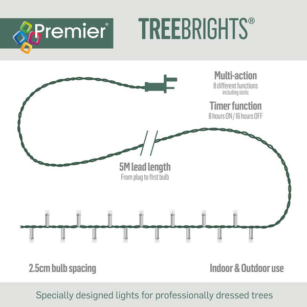 Premier 2000 Multi-Action LED TREEBRIGHTS with Timer - Warm White image 4