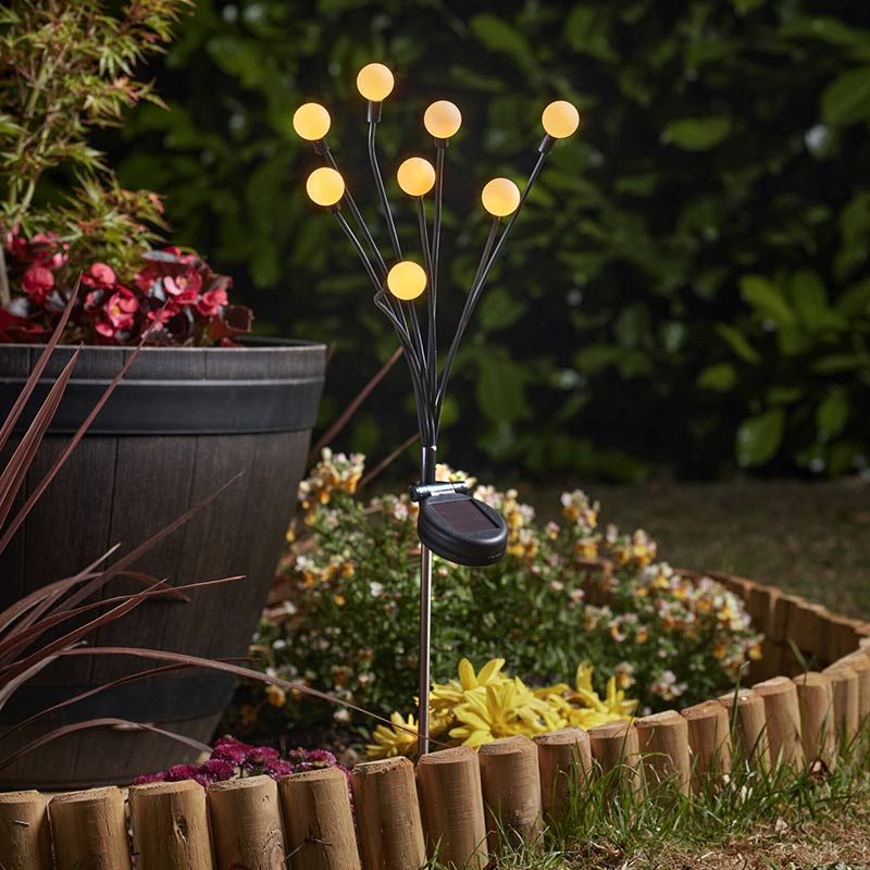 Smart Garden 8-Stem GloGlobes Stake Light image 0