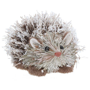 Gisela Graham Snowy Bristle Hedgehog image 0