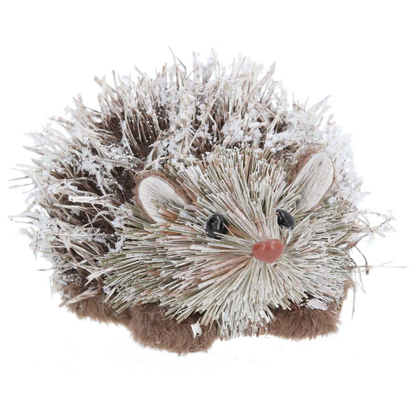 Gisela Graham Snowy Bristle Hedgehog image 0