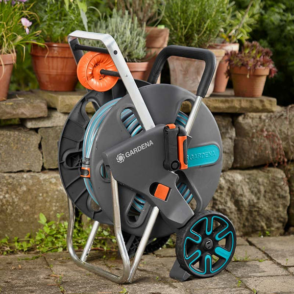 GARDENA CleverRoll Hose Trolley L Easy Set with 50m Classic Hose image 5