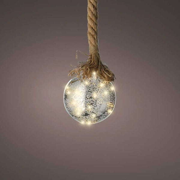 Lumineo Micro LED Hanging Glass Ball image 1