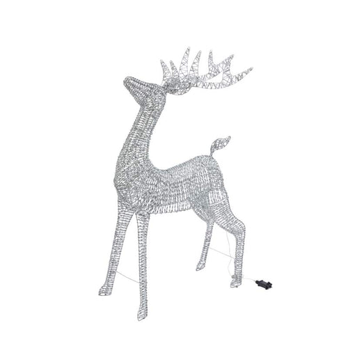 Three Kings GlitterTwist Silver Reindeer image 2