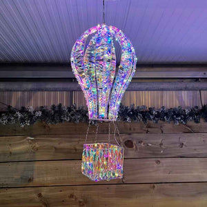 Festive Rainbow Twist Hot Air Balloon image 3