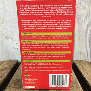 Vitax Organic 2 in 1 Plant Invigorator (250ml) image 1