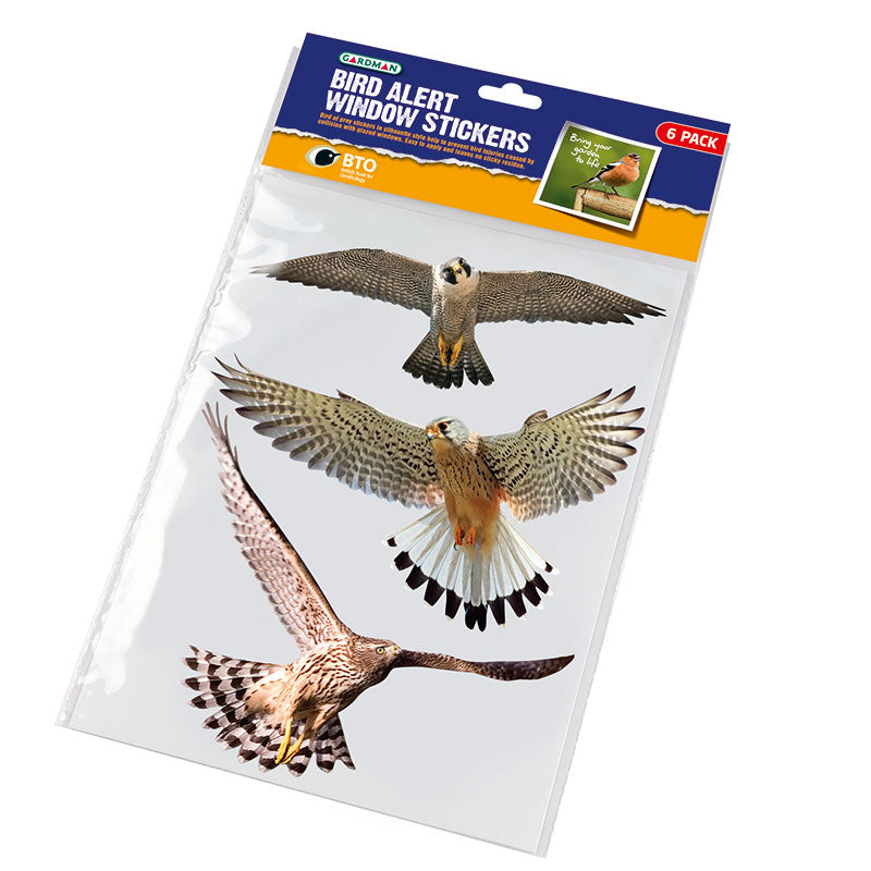 Gardman Bird Alert Window Stickers image 0