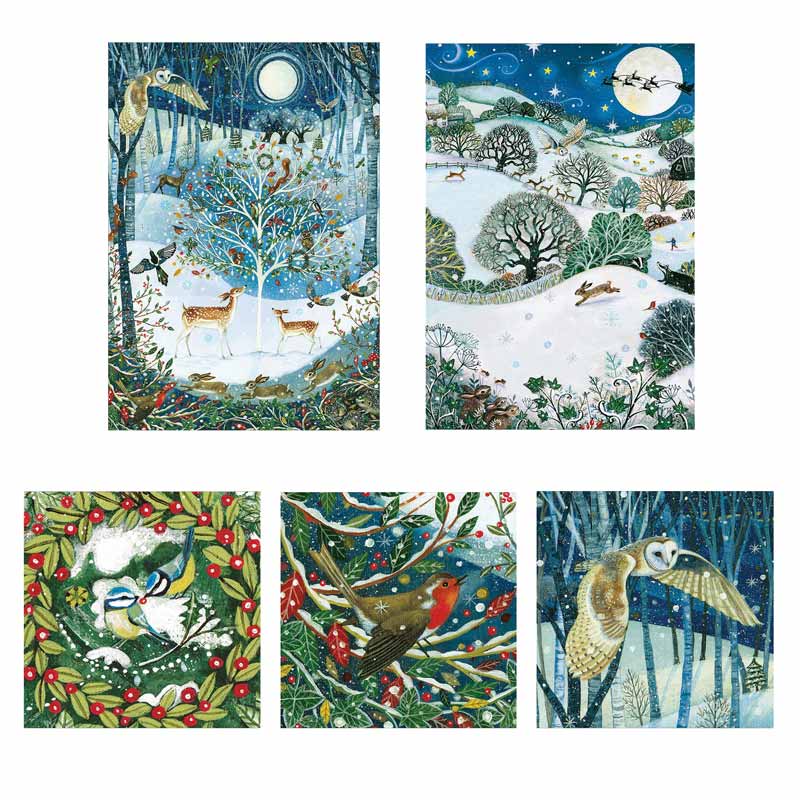 RSPB Charity Christmas Card Assortment Box (Pack of 20) image 0