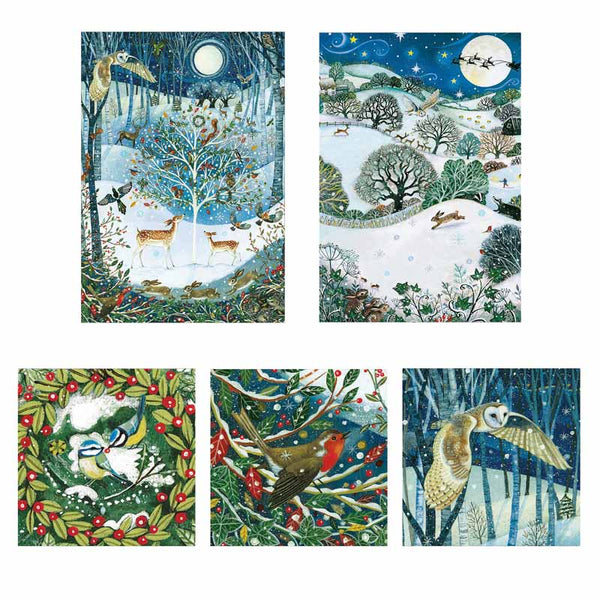 RSPB Charity Christmas Card Assortment Box (Pack of 20) image 1
