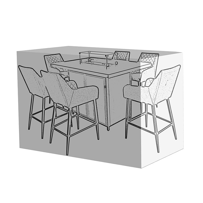 Supremo Cover for 6 Seat Rectangular Bar Set image 0